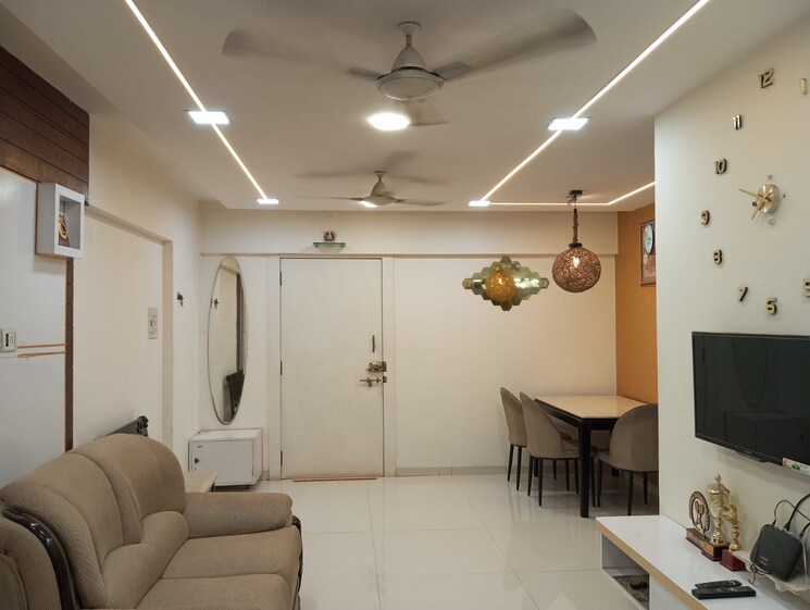 Living Room, poonam-park-view 3 Bedroom 1250 Sq.Ft. Apartment In Virar West Palghar 9574159