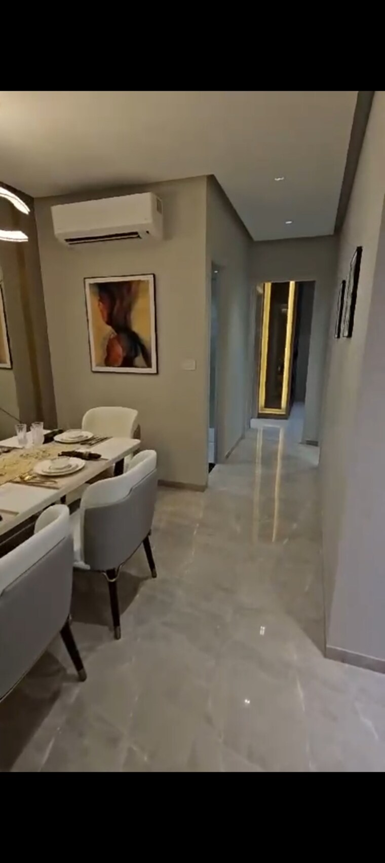 Living Room, lnt-island-cove 2 Bedroom 751 Sq.Ft. Apartment In Mahim Mumbai 9574237