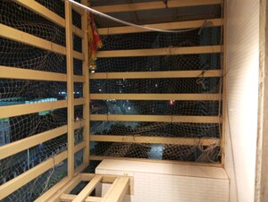 Balcony in 3 BHK Apartment at Poonam Park View, Virar West – for Sale