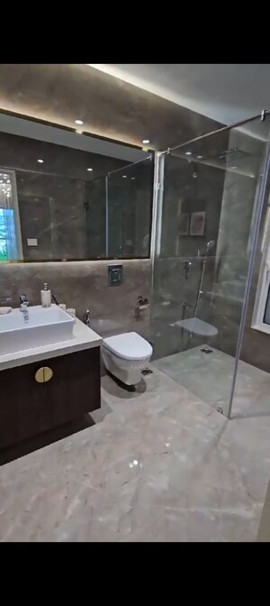 Bathroom in 2 BHK Apartment at LnT Island Cove, Mahim – for Sale