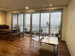 Living Room in 3 BHK Apartment at Oberoi Exquisite Goregaon, Goregaon East – for Rent