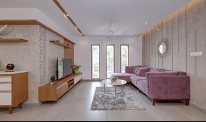 Living Room in 4 BHK Villa at Singanallur – for Sale