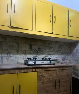 Kitchen in 1 BHK Villa at Aliganj – for Rent