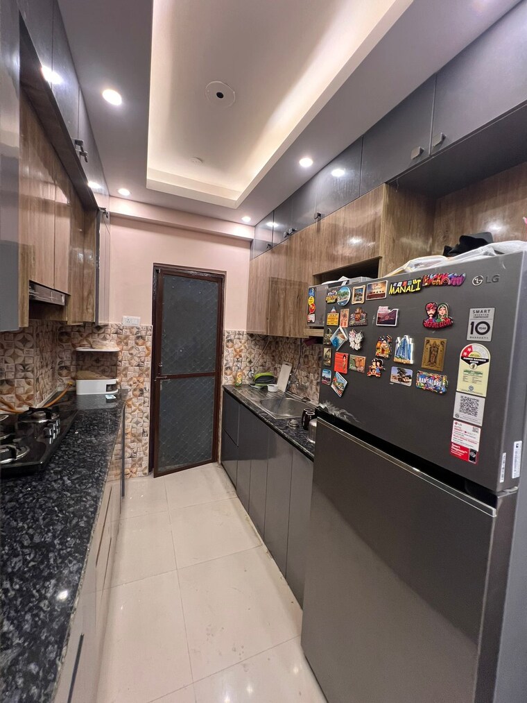 Kitchen, raj nagar extension 3 Bedroom 1288 Sq.Ft. Builder Floor In Raj Nagar Extension Ghaziabad 9574478