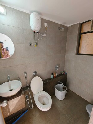 Bathroom in 3 BHK Apartment at South Bopal – for Rent