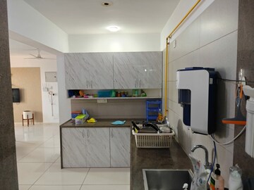 Living Room in 3 BHK Apartment at South Bopal – for Rent