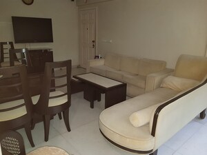 Living Room in 1 BHK Apartment at Bandra West – for Rent