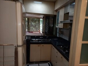 Kitchen in 1 BHK Apartment at Bandra West – for Rent