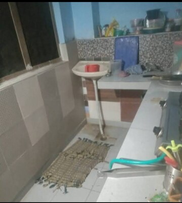 Kitchen in 1 BHK Villa at Aliganj – for Rent