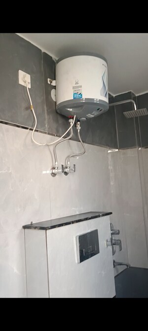 Attached Bathroom in 2 BHK Builder Floor at Ompee Drona Floors, Sector 110 – for Rent