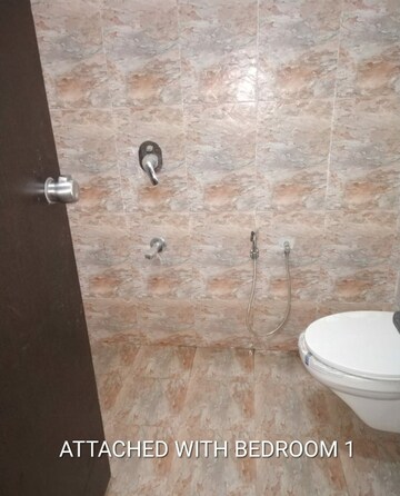 Bathroom in 3 BHK Apartment at Sargaasan – for Rent