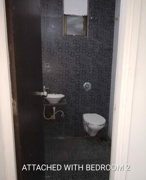 Bathroom in 3 BHK Apartment at Sargaasan – for Rent