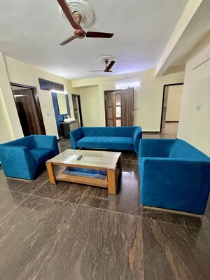 Living Room in 4 BHK Builder Floor at M3M Atrium, Sector 57 – for Rent