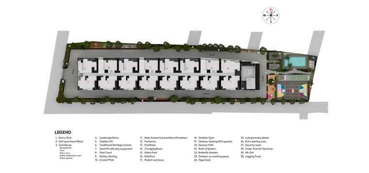 Master Plan, binary-etania 3 Bedroom 1639 Sq.Ft. Apartment In Sarjapur Bangalore 9574638