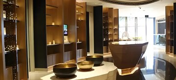 Living Room in 6 BHK Apartment at Lodha World View, Worli – for Rent