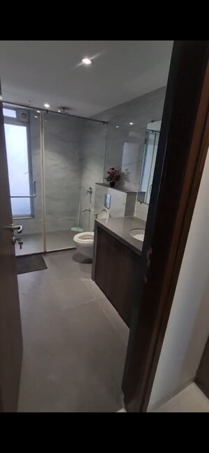 Bathroom in 4 BHK Apartment at Joy Legend, Khar West – for Rent