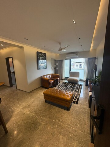 Living Room in 2 BHK Apartment at Juhu – for Rent