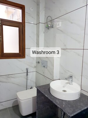 Bathroom in 3 BHK Builder Floor at Sector 27 – for Rent