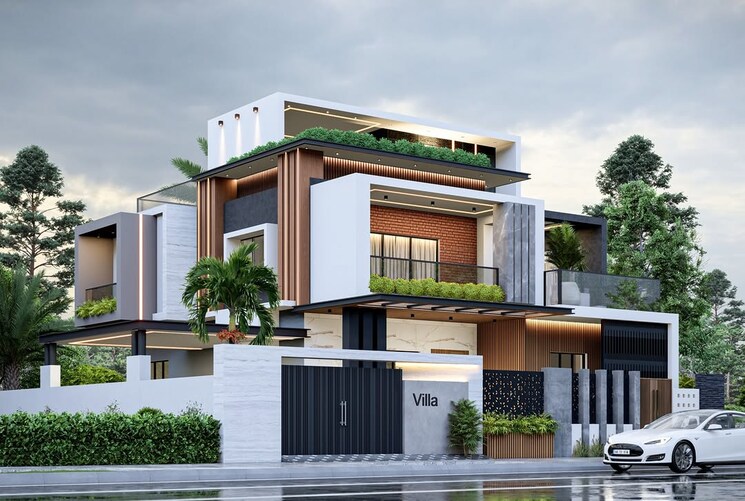 Exterior View, vilankurichi 4 Bedroom 3000 Sq.Ft. Villa In Vilankurichi Coimbatore 9574780