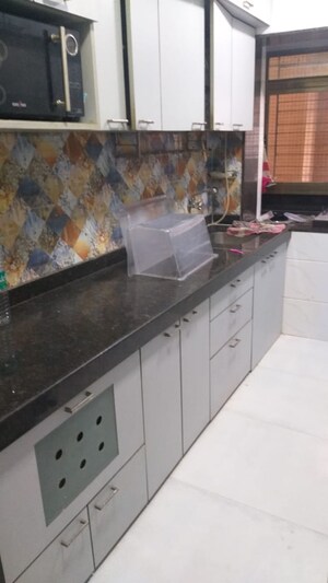 Kitchen in 3 BHK Apartment at Juhu – for Rent