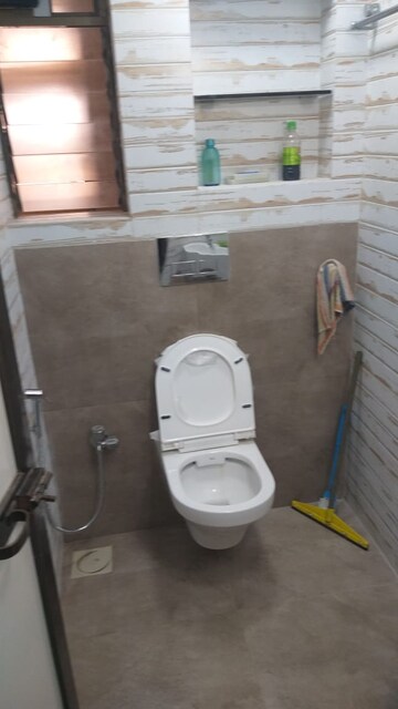 Bathroom in 3 BHK Apartment at Juhu – for Rent