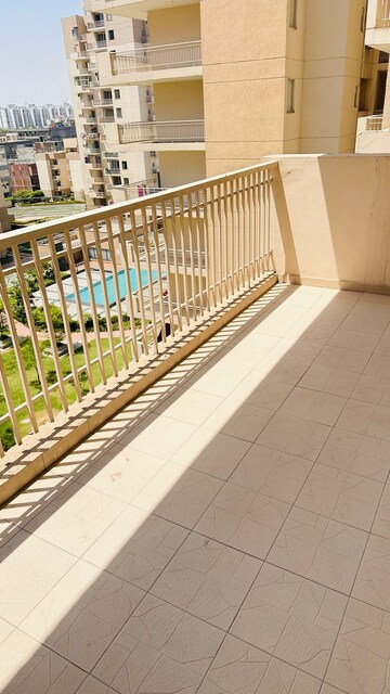 Balcony in 3 BHK Builder Floor at Sushma Infinium, Ghazipur – for Rent