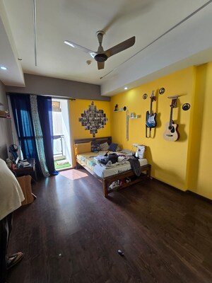 Living Room in 4 BHK Apartment at Mahagun Mezzaria, Sector 78 – for Rent