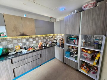 Kitchen in 4 BHK Apartment at Mahagun Mezzaria, Sector 78 – for Rent