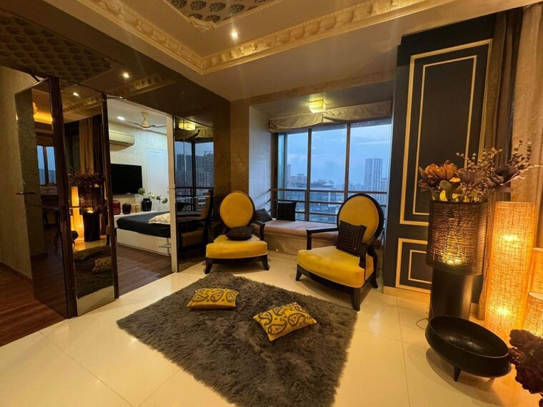 Living Room, oberoi-springs 5 Bedroom 2700 Sq.Ft. Apartment In Andheri West Mumbai 9574806