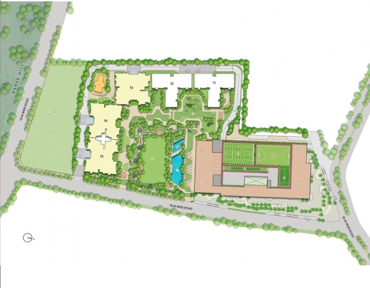 Master Plan, lodha-massimo 3 Bedroom 1726 Sq.Ft. Apartment In Baner Pune 9574853