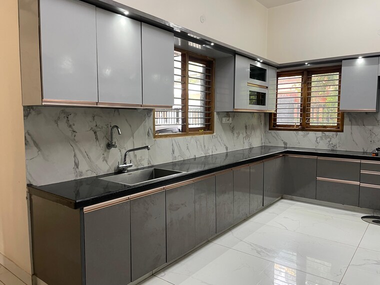 Kitchen, thillai nagar 2 Bedroom 1500 Sq.Ft. Apartment In Thillai Nagar Trichy 9349452