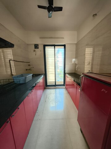 Kitchen in 3 BHK Apartment at Mahaavir Jyoti, Kharghar Sector 10 – for Rent