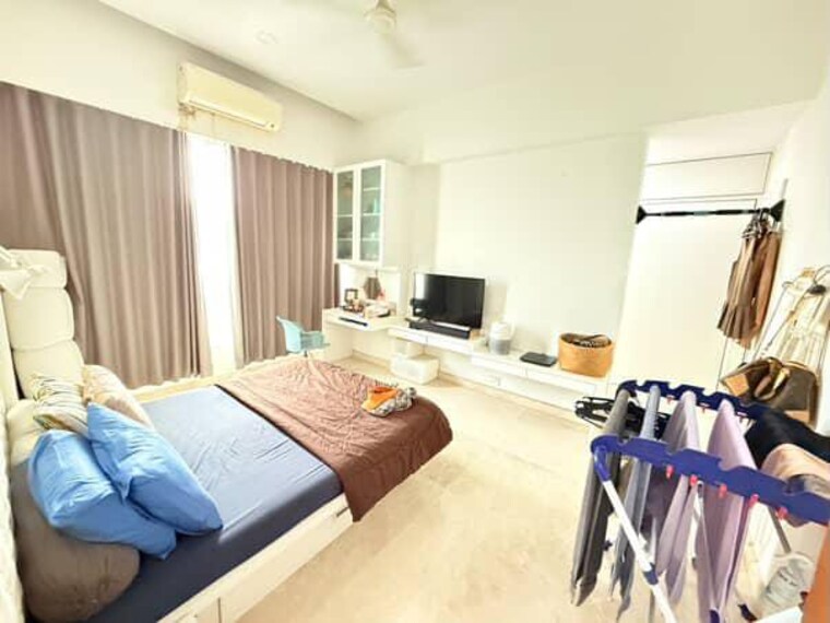 Bedroom, benchmark-solus 4 Bedroom 1800 Sq.Ft. Apartment In Bandra West Mumbai 9574901