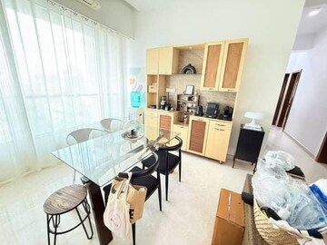 Living Room in 4 BHK Apartment at Benchmark Solus, Bandra West – for Rent