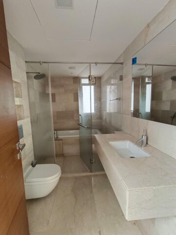 Bathroom in 3.5 BHK Apartment at Lodha Belmondo, Gahunje – for Rent