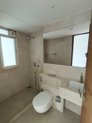 Bathroom in 3.5 BHK Apartment at Lodha Belmondo, Gahunje – for Rent
