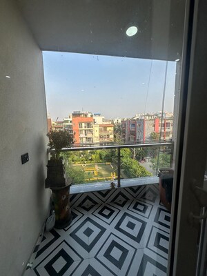 Balcony in 4 BHK Builder Floor at Saket – for Rent