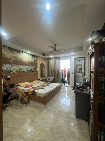 Living Room in 4 BHK Builder Floor at Saket – for Rent