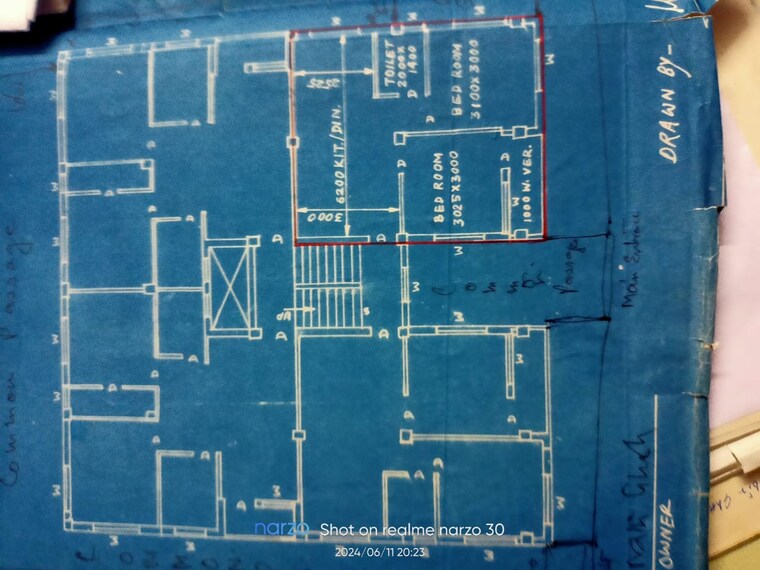 Master Plan, naktala 2 Bedroom 750 Sq.Ft. Apartment In Naktala Kolkata 9575134