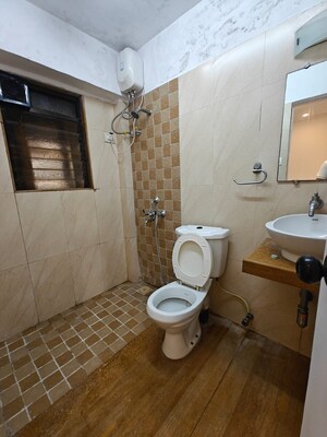 Bathroom in 2 BHK Apartment at Bandra West – for Rent