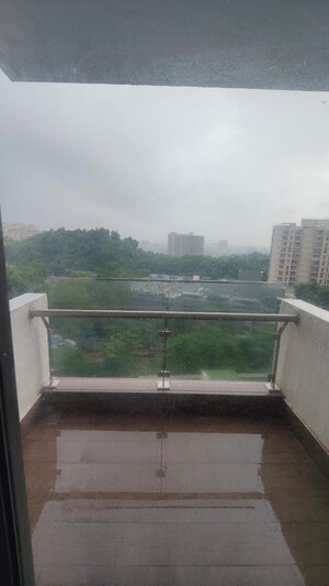Balcony in 2 BHK Apartment at Shapoorji Pallonji Vicinia, Powai – for Rent