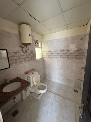 Bathroom in 3 BHK Apartment at Manglam Aananda, Sanganer – for Rent