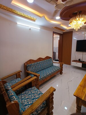 Living Room in 3 BHK Apartment at RKs Oxygen Homes, Gajularamaram – for Rent