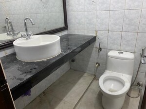 Bathroom in 3 BHK Builder Floor at Hauz Khas – for Sale