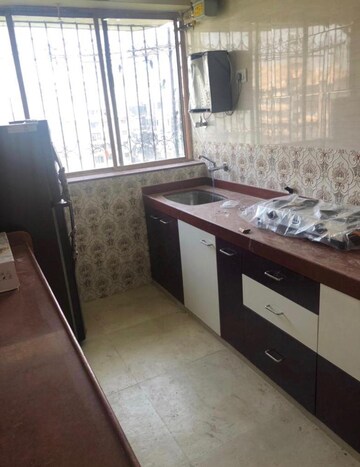 Kitchen in 1 BHK Apartment at Bandra West – for Rent