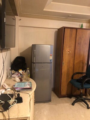 Living Room in 1 BHK Apartment at Bandra West – for Rent