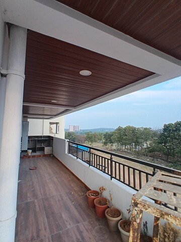 Balcony in 3 BHK Apartment at RKs Oxygen Homes, Gajularamaram – for Rent