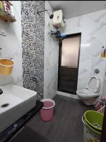 Bathroom in 2 BHK Apartment at Rahul Classic Bhayander, Bhayandar East – for Rent