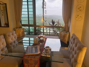 Living Room in 2.5 BHK Apartment at Oberoi Realty Woods, Goregaon East – for Rent