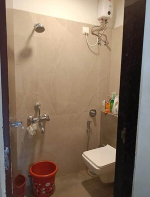 Bathroom in 1 BHK Apartment at Shree Ostwal Onyx, Bhayandar East – for Rent